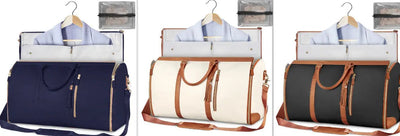 Large Capacity Travel Duffle Bag Women's Handbag Folding Suit Bag Waterproof Clothes Totes null