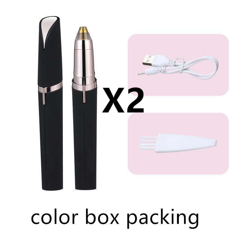 Eyebrow Epilator Maquiagem Profissional Completa Trymer Do Brwi Eye Brow Trimmer For Rasoir Visage Femme Make Up Eye Brow Shaper null