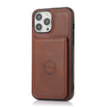 Leather Case Card Insertion Magnetic Wallet Protection Case Phone Case null