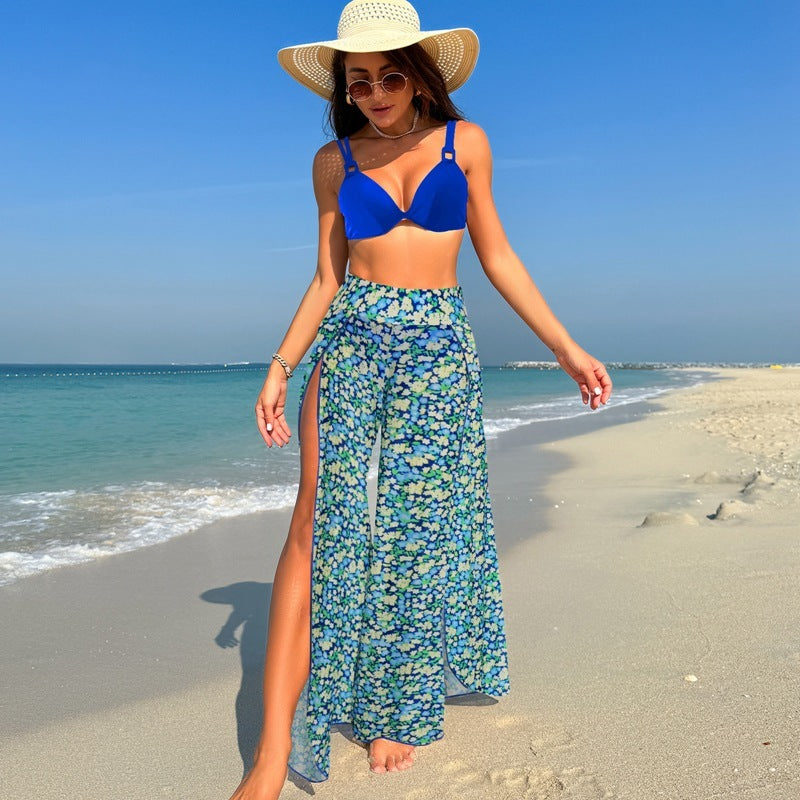 Swimsuit Women's Bikini Pants Three-piece Suit null
