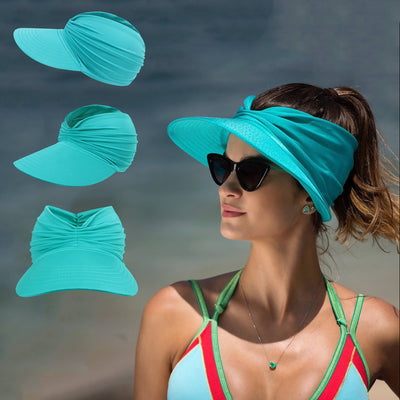 Women's New Empty Top Sunscreen Sports Beach Sun Hat null