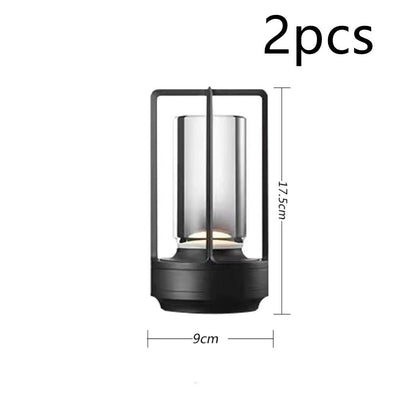 Removable USB Rechargeable Touch Bar Modern Table Lamp null