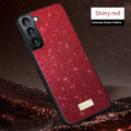 Glitter Leather Case Drop-resistant S23Ultra Phone Case null