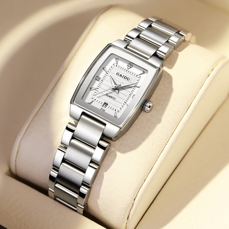 Special Interest Light Luxury Vintage Wine Bucket Waterproof Women's Watch null