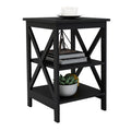 Sofa Small Coffee Table X-type Three-layer Partition Storage Side Table null