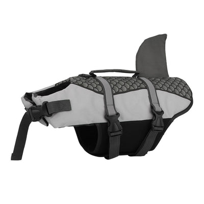Swim Pet Dog Life Jacket Vest Clothes Life Vest Collar Harness Pets Swimming Summer Swimwear Scales Shark Pet Products null