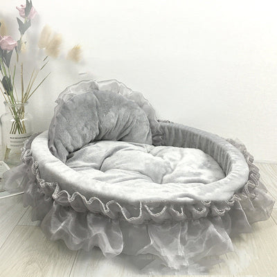 Pet Bed Princess Dog Nest Fantasy null