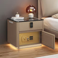 Home Bedroom Multi-functional Smart Safe Bedside Table Wireless Integrated Charging Safe null