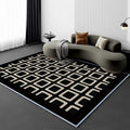 Living Room Carpet Fully Covered Bedroom And Household Sofa Table Carpet Bedside Stain-resistant Non-slip Foot Mat null