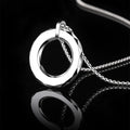 Gold tungsten men's necklace featuring a bold, trendy design perfect for hip hop fashion, with a polished finish and sturdy chain.