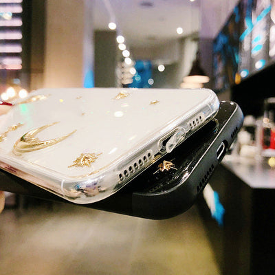 Electroplating glitter phone case null