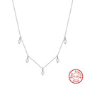 S925 Sterling Silver Necklace Natural Freshwater Pearl null