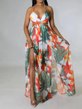 Summer Women's Printed Polyester Dress
