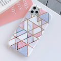 Geometric mosaic phone case null