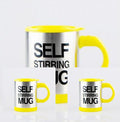 Automatic Lazy Self Stirring Magnetic Mug Creative 304 Stainless Steel Coffee Milk Mixing Cup Blender Smart Mixer Thermal Cup null