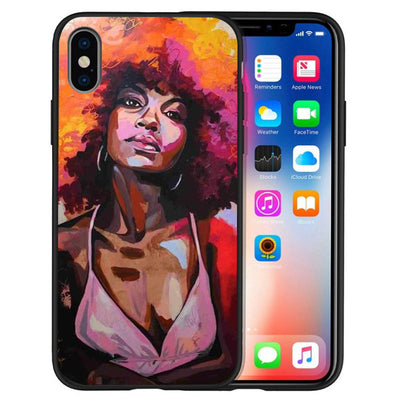 Fashion girl phone case null