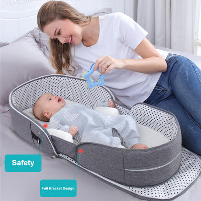 Portable Removable Folding Crib Baby Bed Mammy Bag null