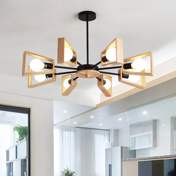 Solid wood bedroom Chandelier - Morderncharm store