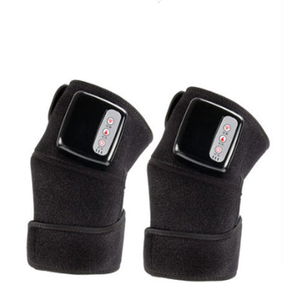 Electric Infrared Heating Knee Massager Wrap Elbow Joint Support Vibration Therapy Physiotherapy Machine Pain Relief Massageador null