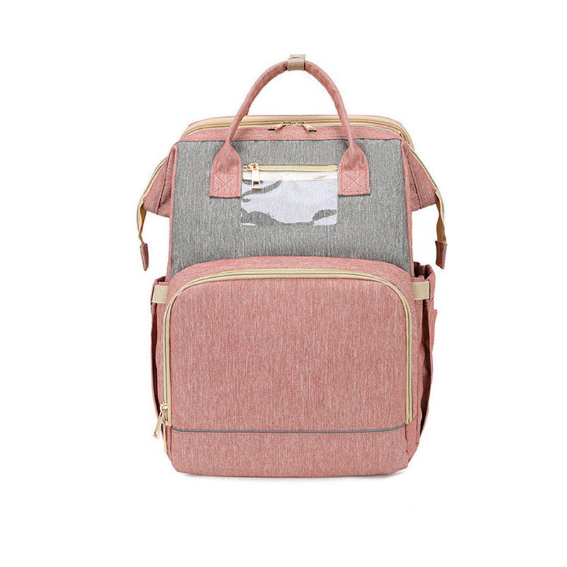 USB Charging Version Mommy Bed Backpack Folding Large Capacity Multi-function null