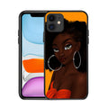 Black girl phone case null