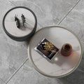 Light Luxury Round Tea Table Modern Simple Small House null