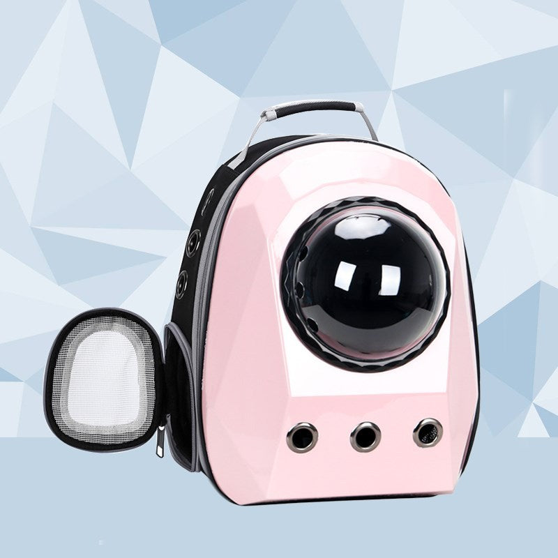 Cat Carrier Bags Breathable Pet Carriers Dog Cat Backpack Travel Space Capsule Cage Pet Transport Bag Carrying Portable Outdoor null