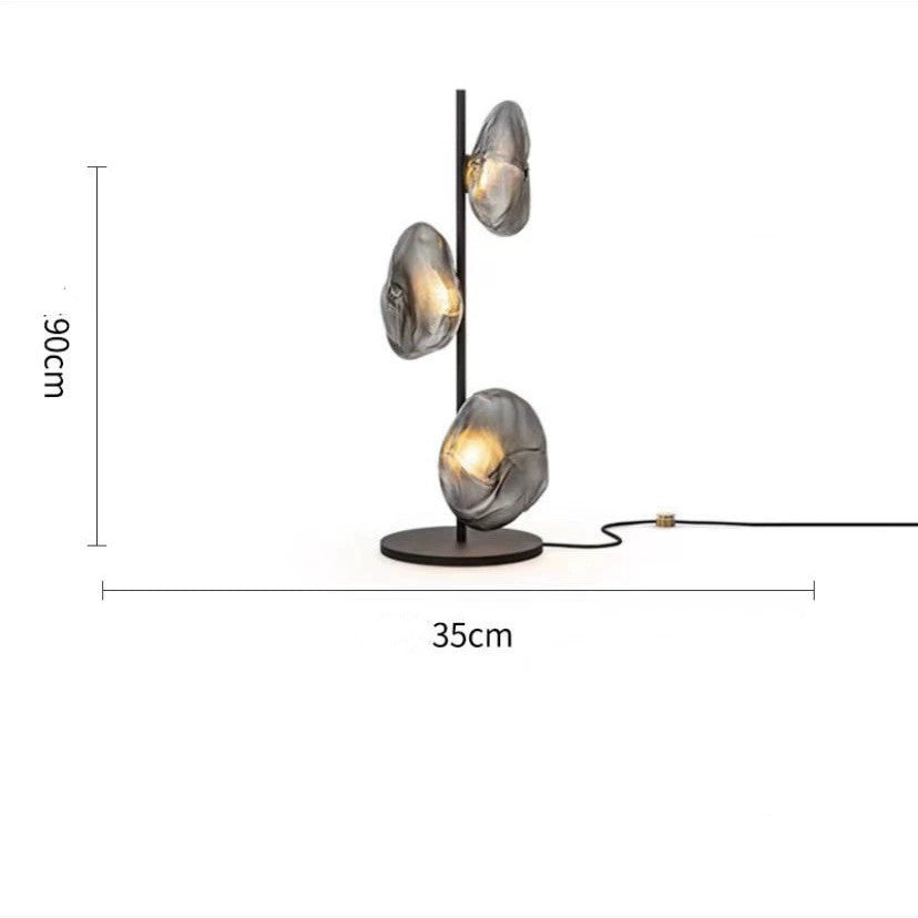 Simple Glass Table Lamp For Living Room And Bedroom null
