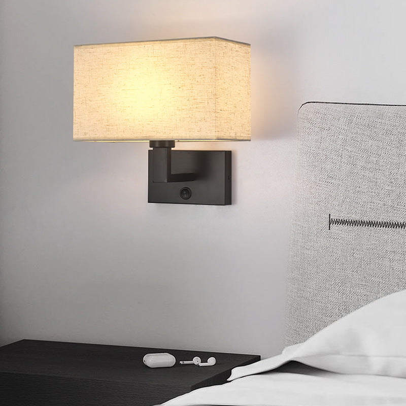 Wall Lamp With Bedroom Bedside Wall Lamp Simple Home Design - Morderncharm store
