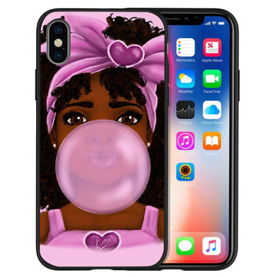 Fashion girl phone case null