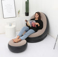 Lazy Bean Bag with Inflatable Folding Sofa null