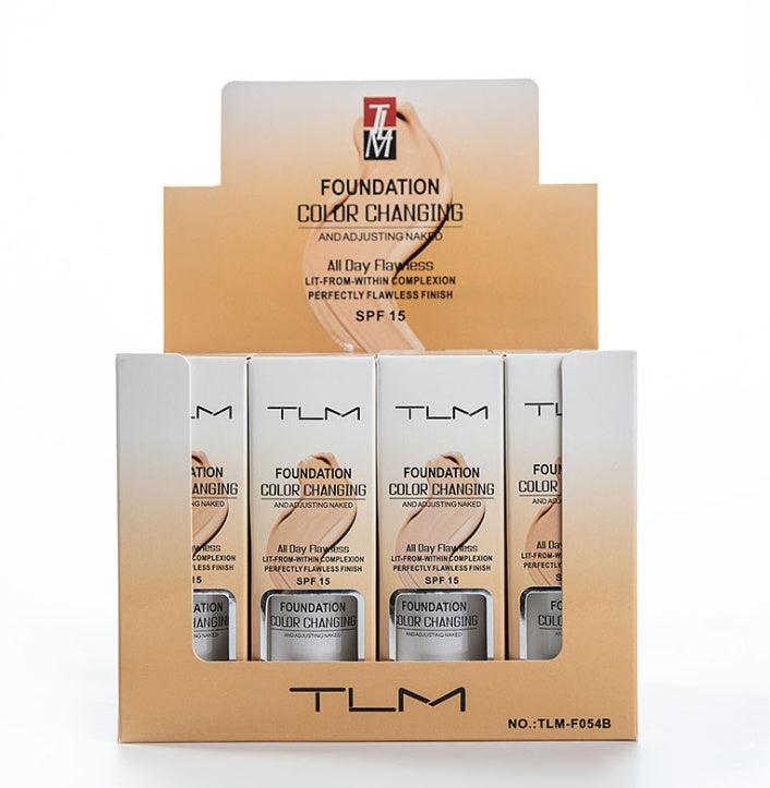 Temperature Liquid Foundation Concealer Portable Natural Color  Makeup Foundation BB Concealer null
