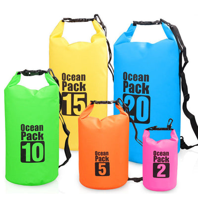 Waterproof Water Resistant Dry Bag Sack Storage Pack Pouch Swimming Outdoor Kayaking Canoeing River Trekking Boating null