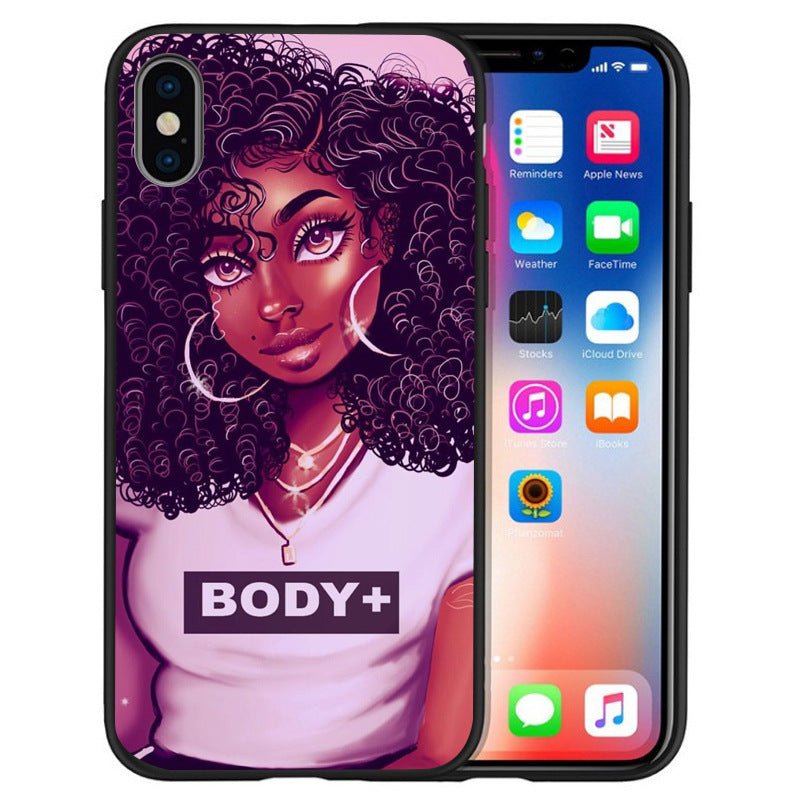 Fashion girl phone case null