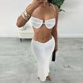 See-through Bikini Skirt Suit For Women null