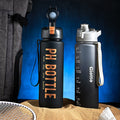 Men's Portable Large Capacity Plastic Water Bottle null