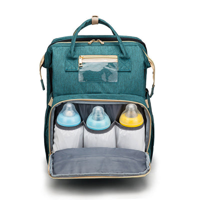 USB Charging Version Mommy Bed Backpack Folding Large Capacity Multi-function null