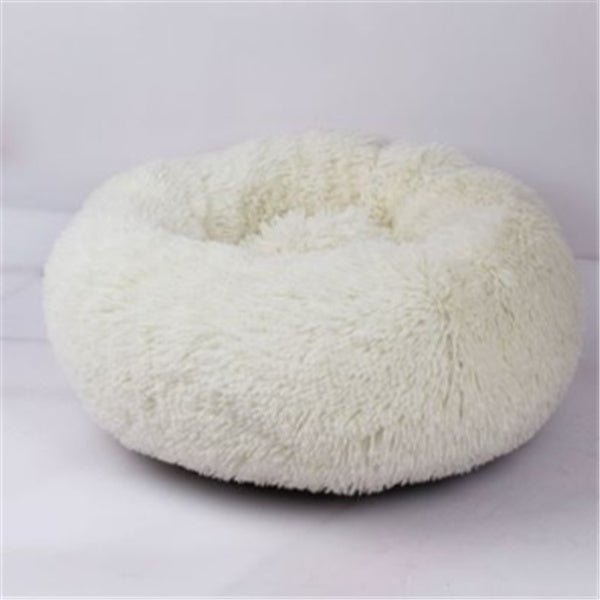 Round Long Hairy Autumn And Winter Nest Pad Cat Mattress null