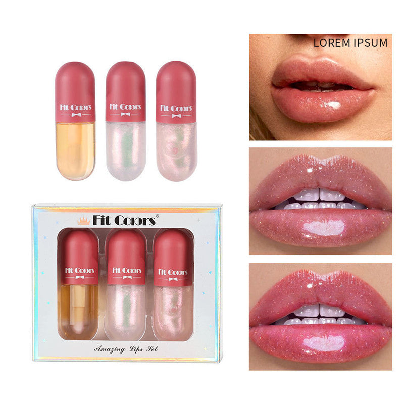 Day Night Instant Volume Lip Plumper Oil Clear Lasting Nourishing Repairing Reduce Lip Fine Line Care Lip Beauty Cosmetic null