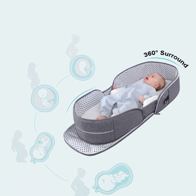 Portable Removable Folding Crib Baby Bed Mammy Bag null