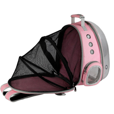 Portable Pet Puppy Backpack Carrier Bubble, New Space Capsule Design 360 Degree Sightseeing Rabbit Rucksack Handbag null
