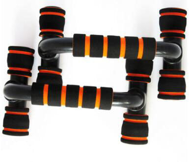 H-shaped Push-up Stand Sponge Hand Grip ABS Fitness Chest Training Grip Bar Fitness Exercise Trainer null