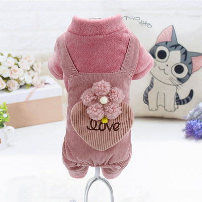 Teddy Bichon Pomeranian Chihuahua Plush Cotton Coat null