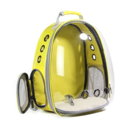 Portable Pet Puppy Backpack Carrier Bubble, New Space Capsule Design 360 Degree Sightseeing Rabbit Rucksack Handbag null