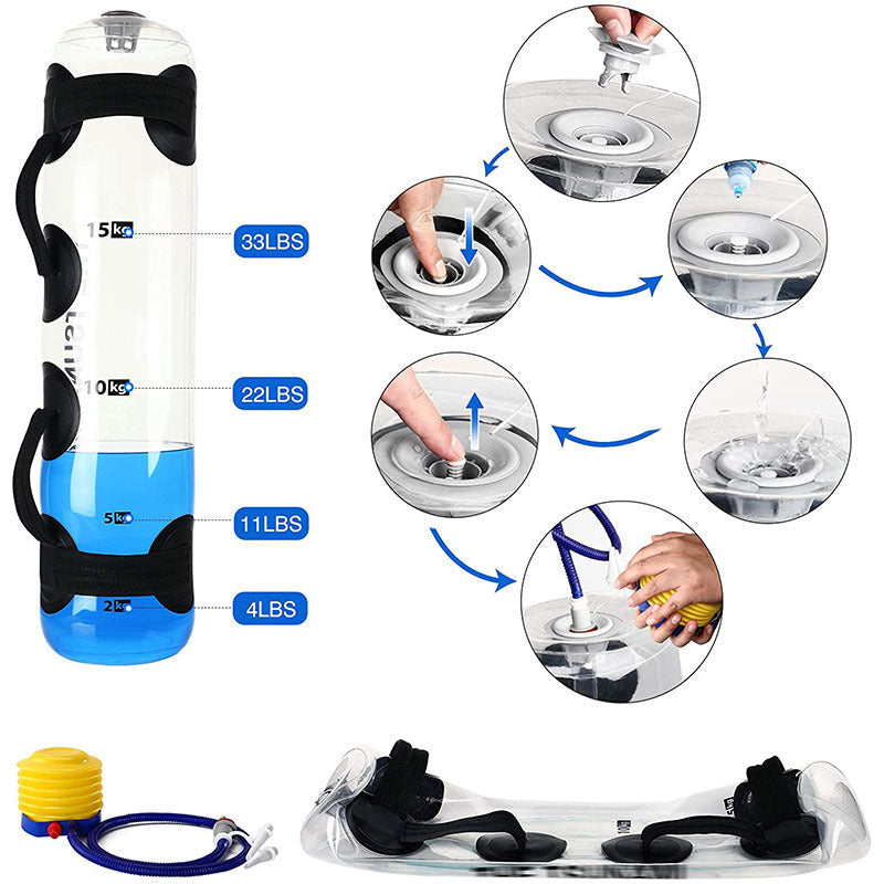 Portable Weight Bearing Fitness Adjustable Water Bag null