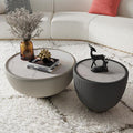 Light Luxury Round Tea Table Modern Simple Small House null