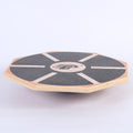 Wooden Octagonal Balance Trainer Board Twist Board Workout Balance Training  Sport Yoga Fitness Tool null