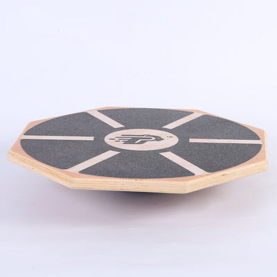 Wooden Octagonal Balance Trainer Board Twist Board Workout Balance Training  Sport Yoga Fitness Tool null