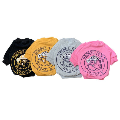 Pet Dog Spring Autumn Clothes for Small Dogs French Bulldog Embroidery Pattern Sweater Chihuahua Clothing Pug Costume Yorkie null