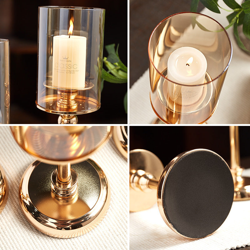 Windproof Light Luxury Scented Candle Table Decoration null